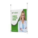 porta poster per vetrina