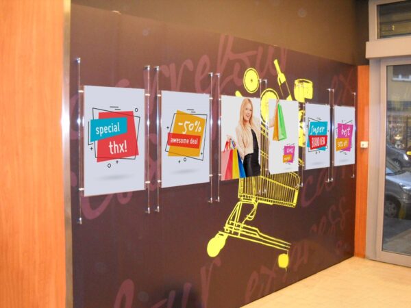 porta poster a soffitto