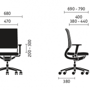 sedia-ergonomica-girevole-ufficio