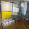 divisori per ufficio con ruote