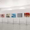 pannello espositivo mostra