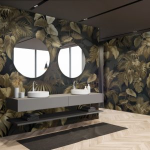 carta da parati per il bagno