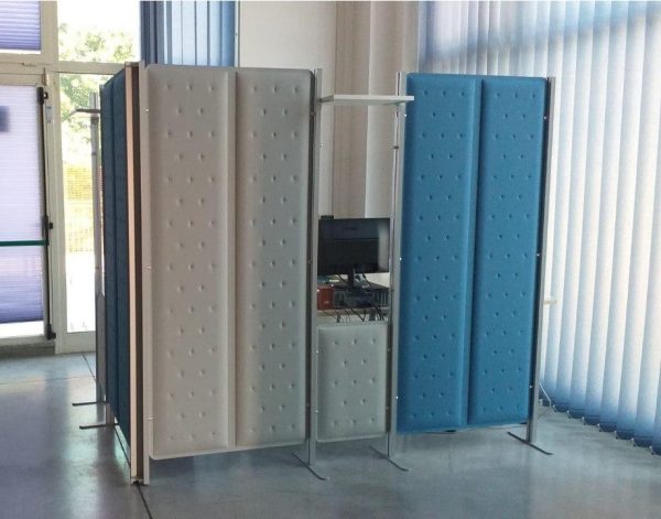 pareti divisorie fonoassorbenti per ufficio