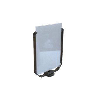 porta avvisi A4 colonnina
