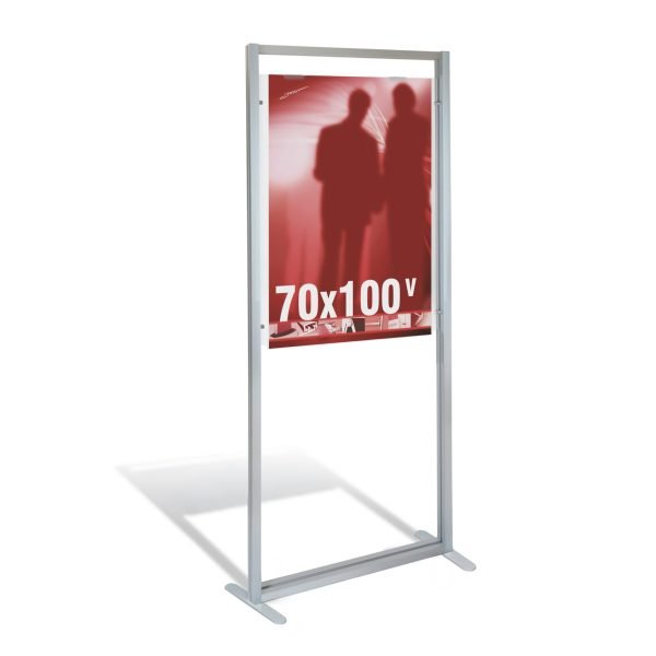 espositore poster 70x100 da terra