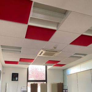 pannelli fonoassorbenti decorativi soffitto