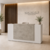 bancone reception moderno