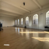 correzione acustica palestra con soffitto alto