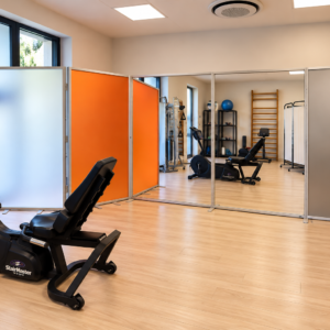 parete divisoria per palestra